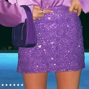 Violet All Night Skort